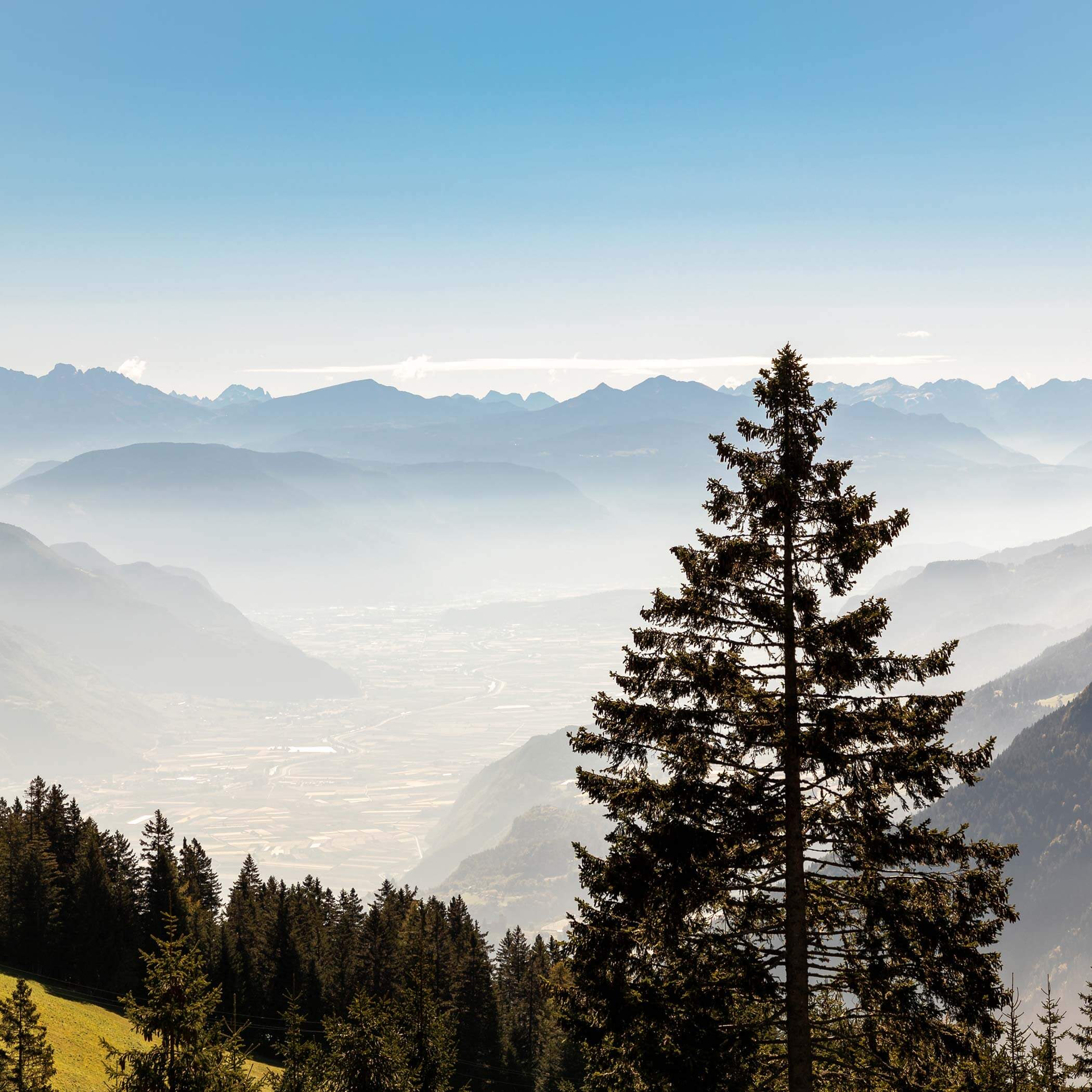 Panorama - Lana nei pressi di Merano