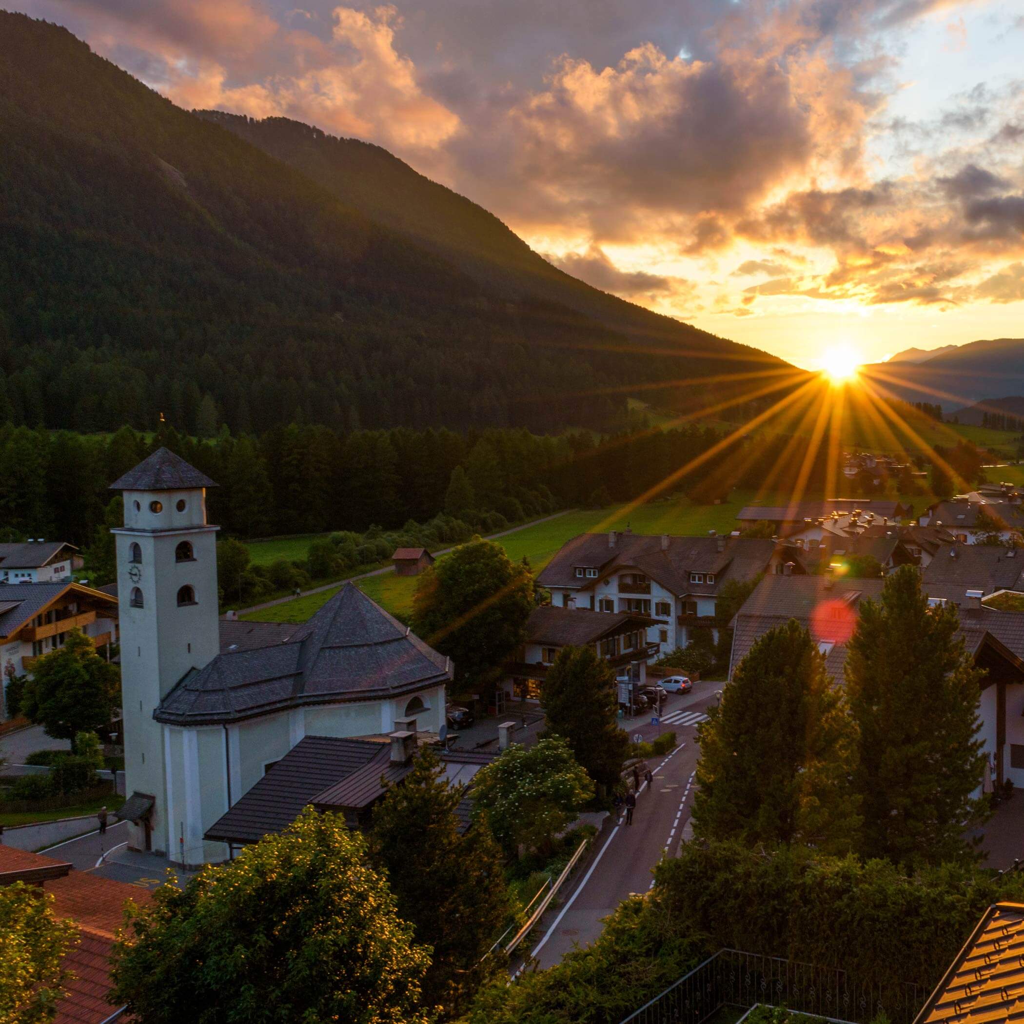Tramonto a Sesto