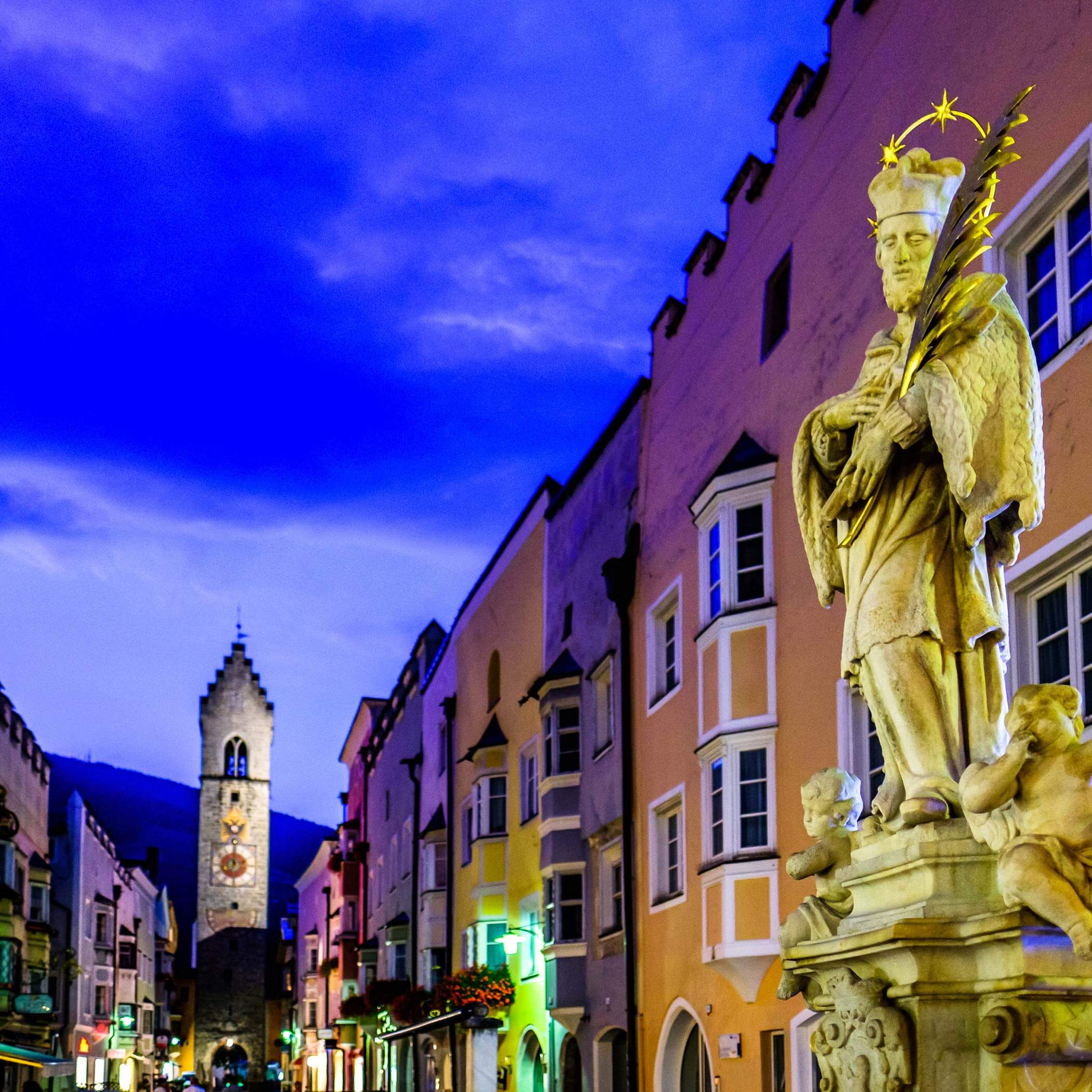 Atmosfera serale a Vipiteno