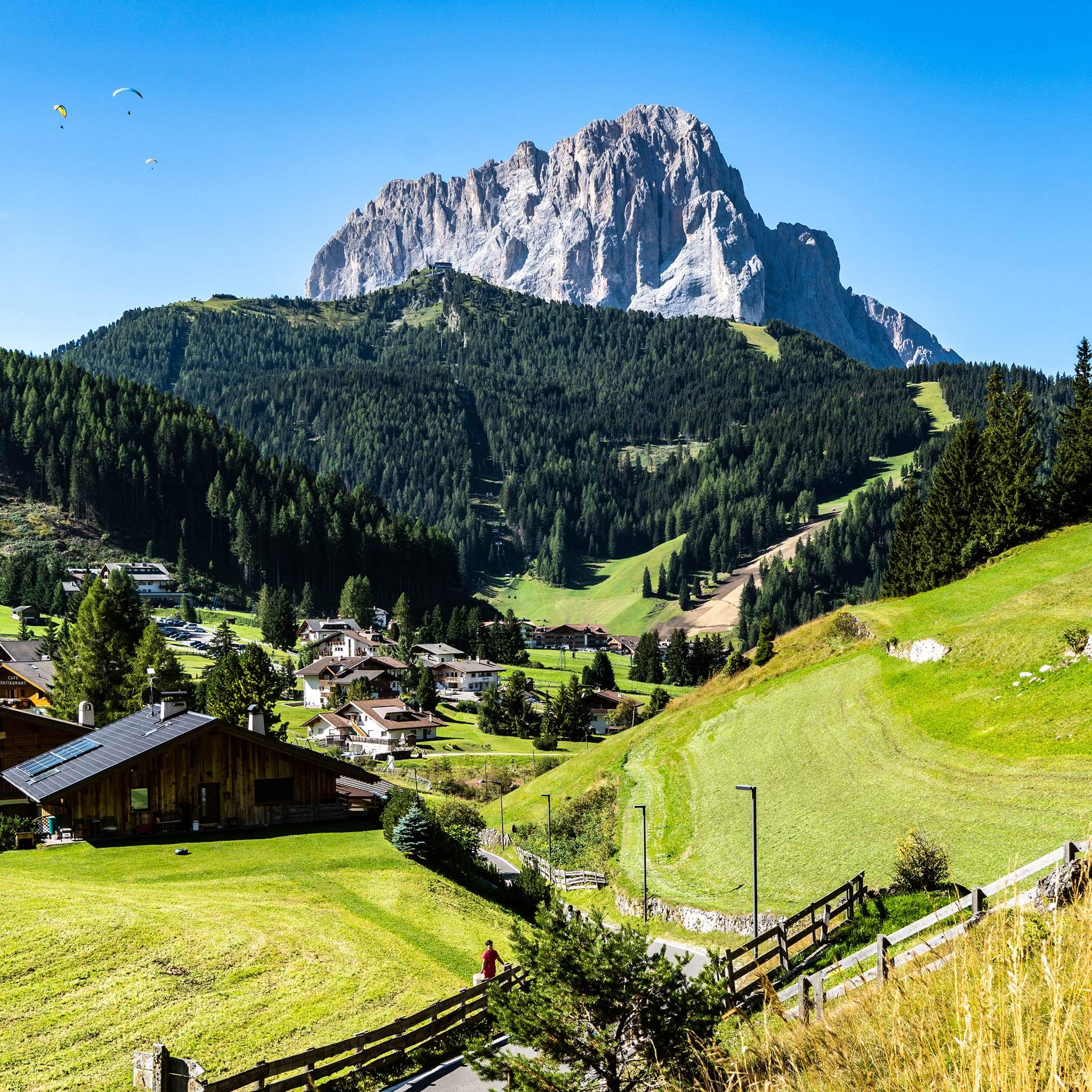 Paesaggio di Selva di Val Gardena