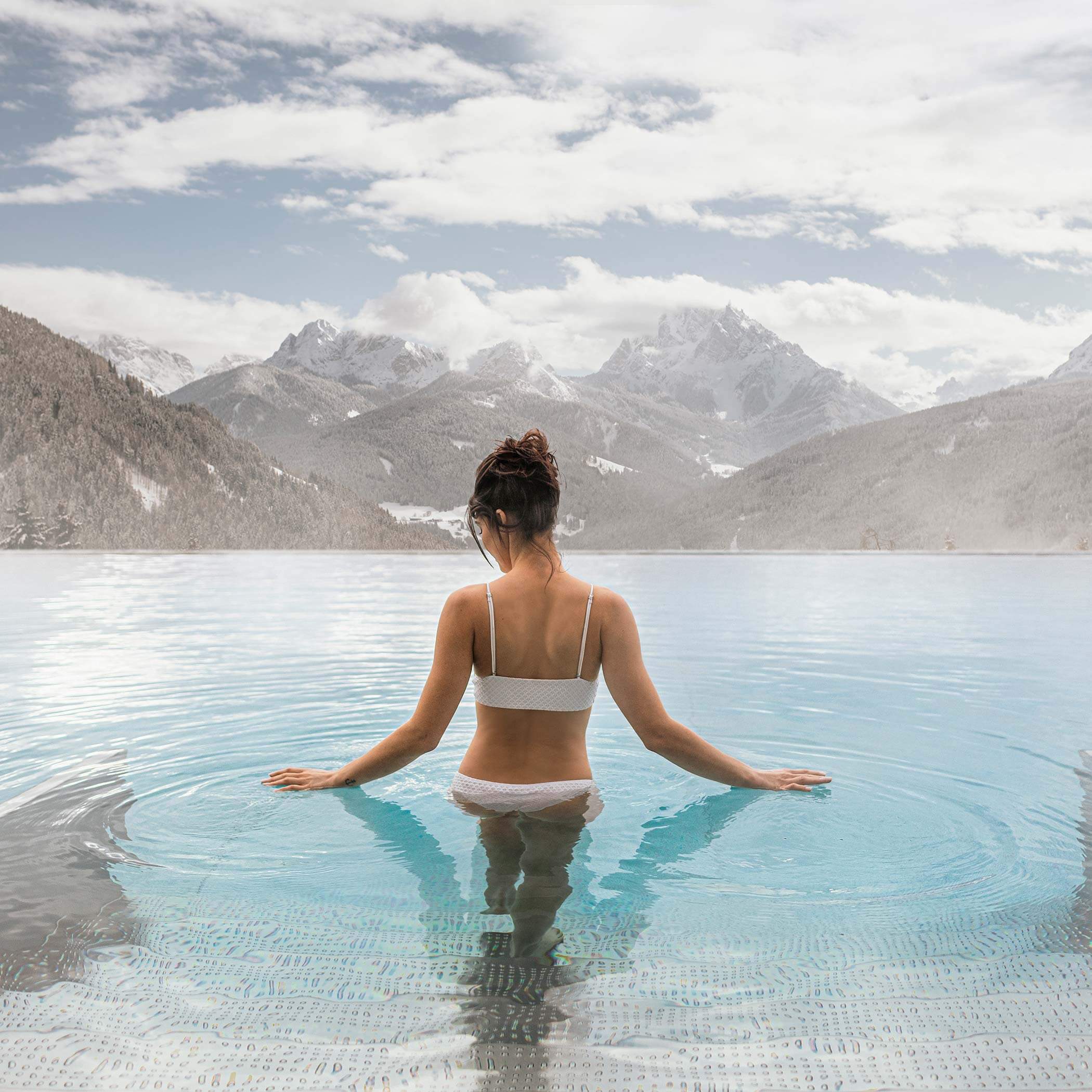Hotel con piscina nelle Dolomiti