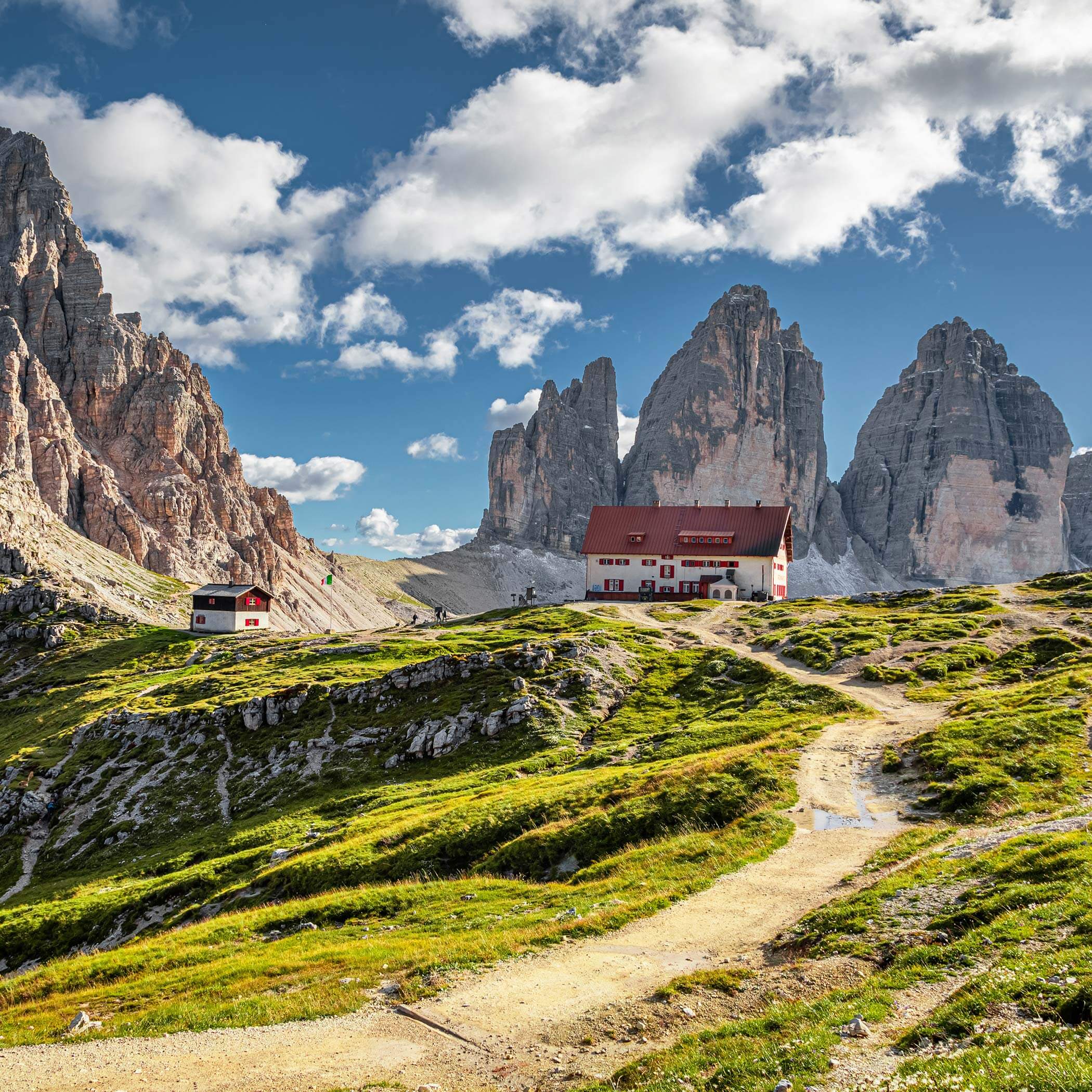Zona delle 3 Cime nelle Dolomiti