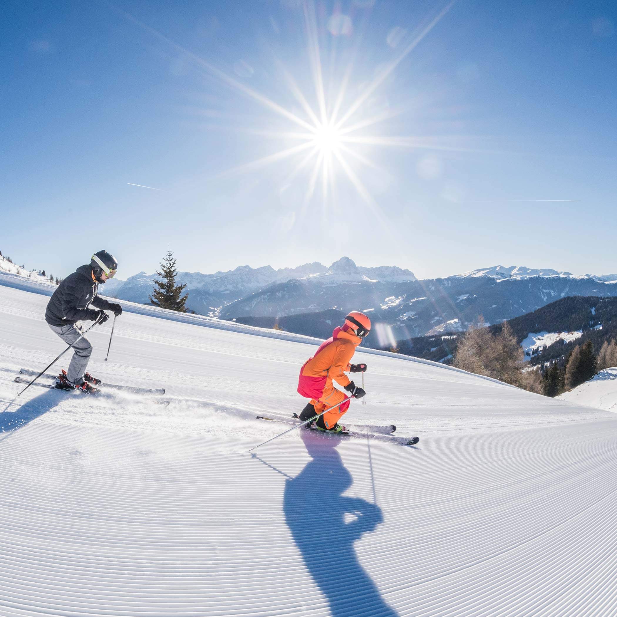 Sciare al Plan de Corones